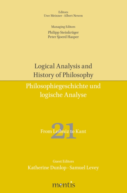 From Leibniz to Kant