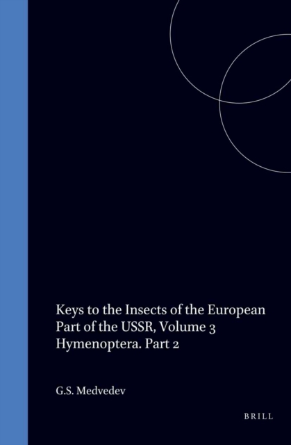 Keys to the Insects of the European Part of the USSR