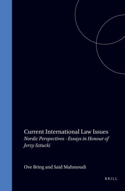 Current International Law Issues