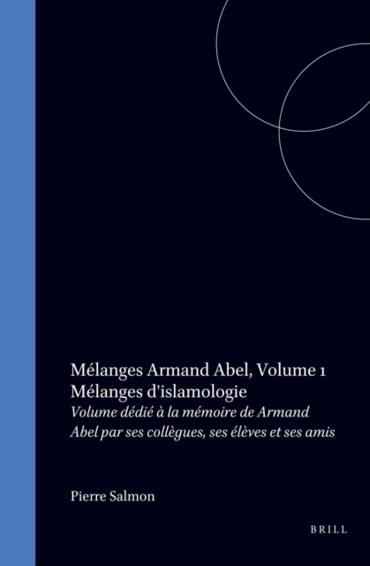 Melanges d'islamologie