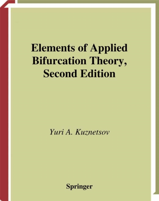 Elements of Applied Bifurcation Theory