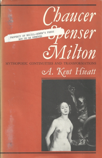 Chaucer, Spenser, Milton