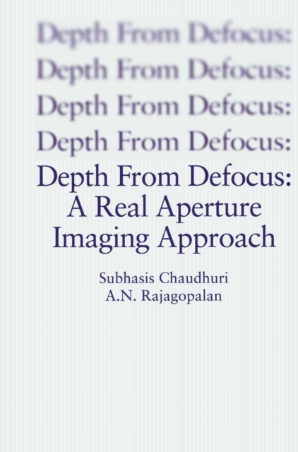 Depth From Defocus: A Real Aperture Imaging Approach
