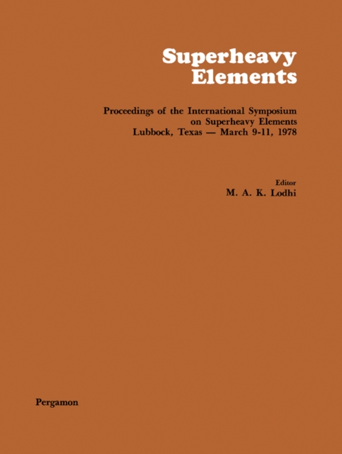 Superheavy Elements