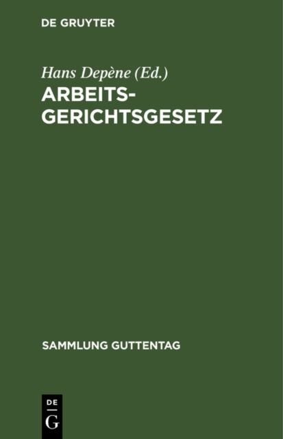 Arbeitsgerichtsgesetz