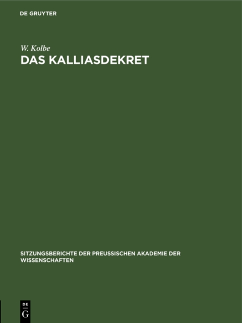 Kalliasdekret