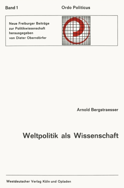 Weltpolitik als Wissenschaft