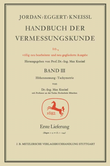 Handbuch der Vermessungskunde