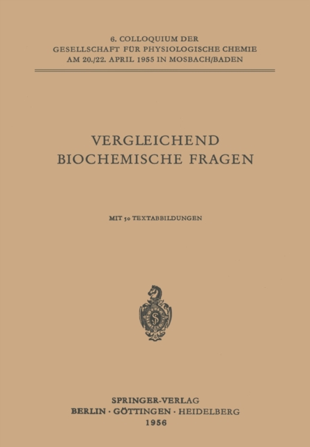 Vergleichende Biochemische Fragen