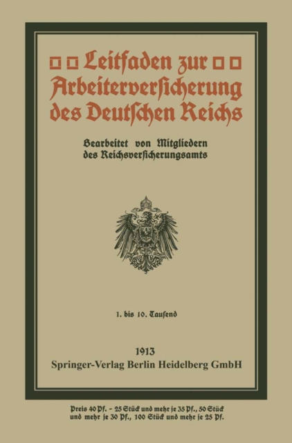 Leitfaden zur Arbeiterversicherung des Deutschen Reichs