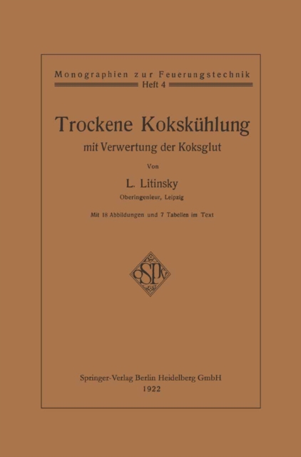 Trockene Kokskühlung mit Verwertung der Koksglut