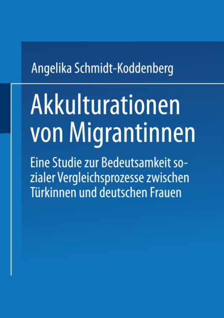 Akkulturation von Migrantinnen