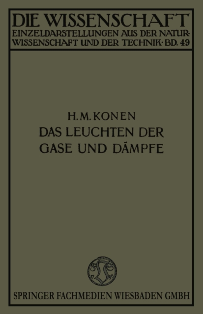 Das Leuchten der Gase und Dämpfe
