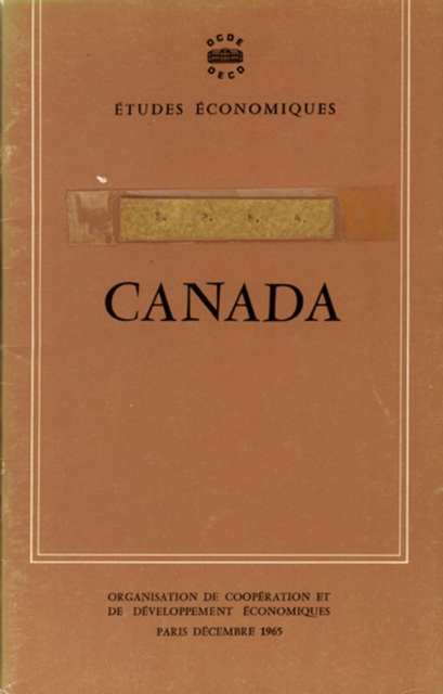 Etudes economiques de l'OCDE : Canada 1965