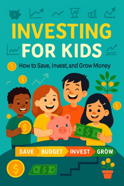 Investing for Kids: How to Save, Invest, and Grow Money Fun & Easy Guide for Ages 6-10 to Learn Saving, Budgeting, and Investing Basics