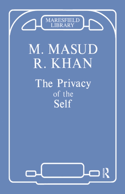 Privacy of the Self