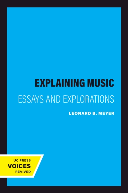 Explaining Music