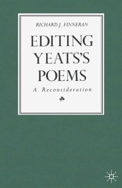 Editing Yeats's Poems