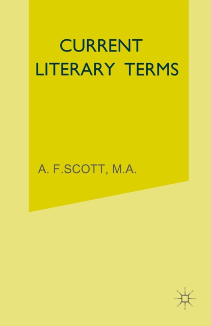 Current Literary Terms