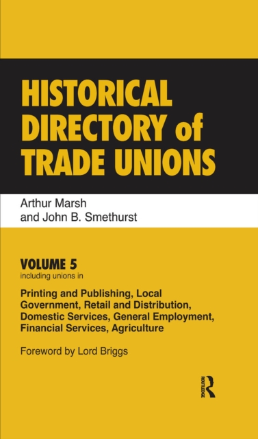 Historical Directory of Trade Unions