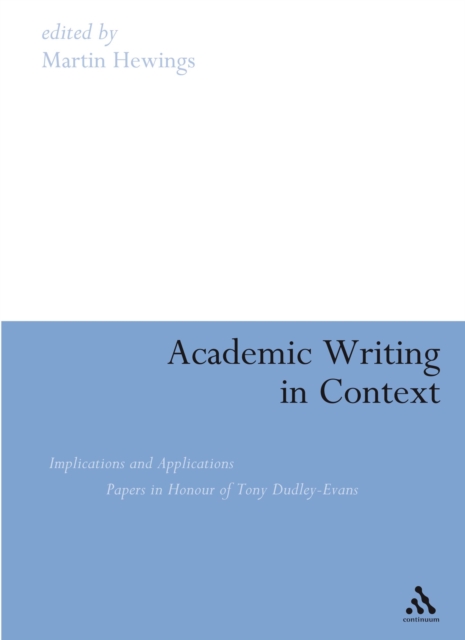 Academic Writing in Context