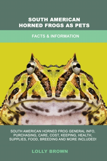 South American Horned Frogs as Pets