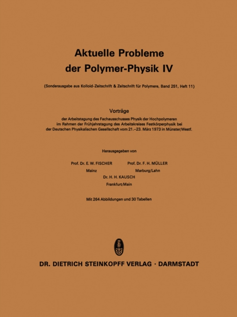 Aktuelle Probleme der Polymer-Physik