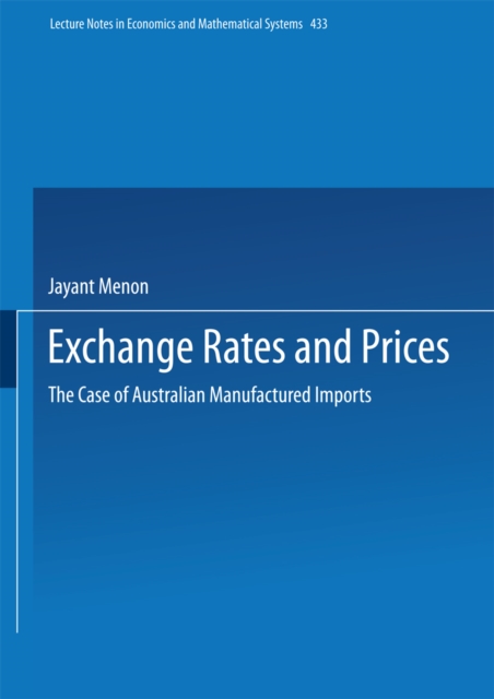 Exchange Rates and Prices