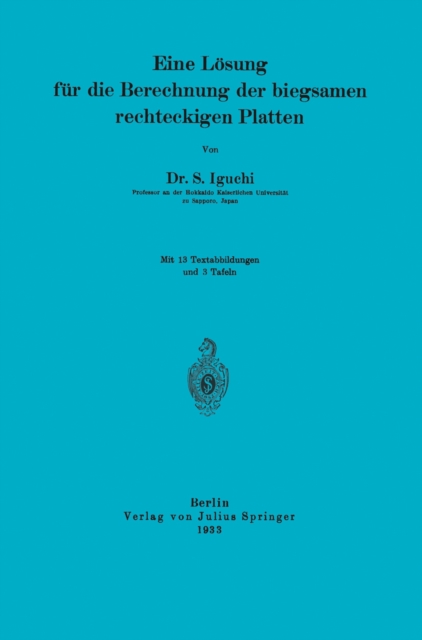 Eine Lösung für die Berechnung der biegsamen rechteckigen Platten