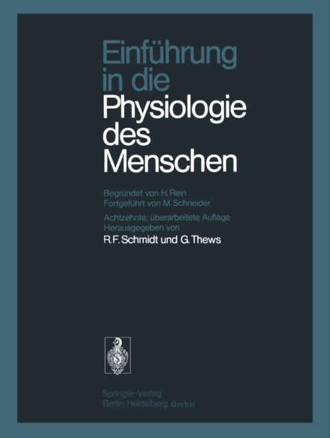 Einführung in die Physiologie des Menschen
