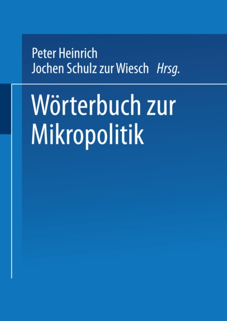 Wörterbuch zur Mikropolitik