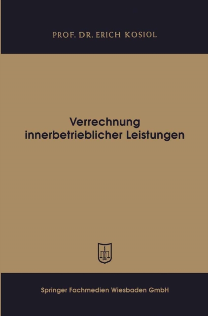 Verrechnung innerbetrieblicher Leistungen