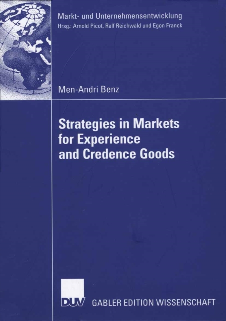 Strategies in Markets for Experience and Credence Goods