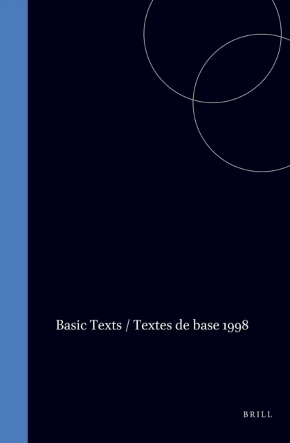 Basic Texts / Textes de base 1998
