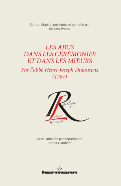 Les Abus dans les cérémonies et dans les mœurs (1767)