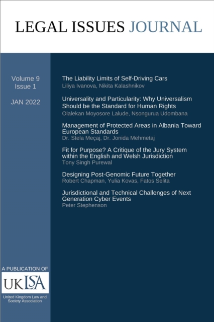 Legal Issues Journal 9(2)