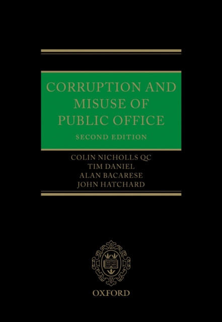 Corruption and Misuse of Public Office
