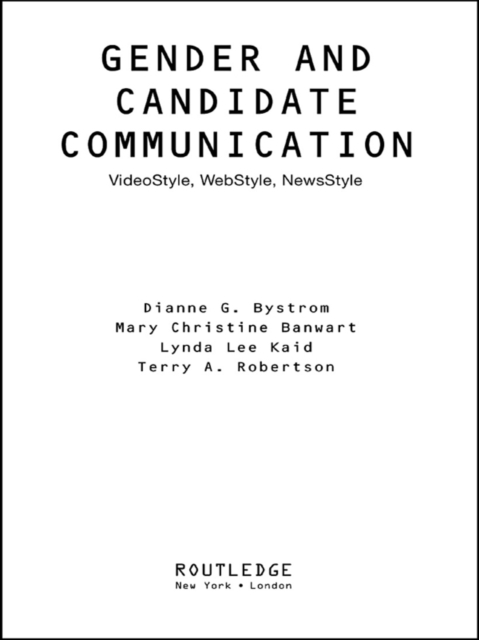 Gender and Candidate Communication