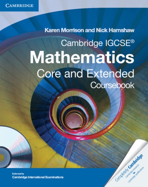 Cambridge IGCSE Mathematics Core and Extended Coursebook