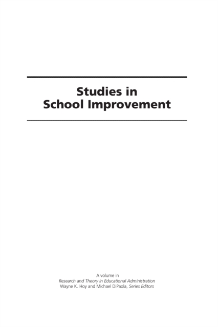 Studies in School Improvement