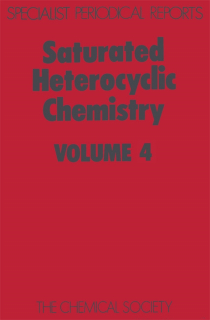 Saturated Heterocyclic Chemistry