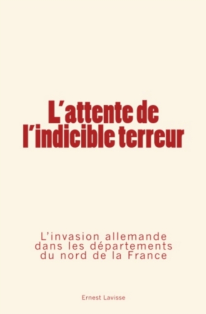 L'attente de l'indicible terreur