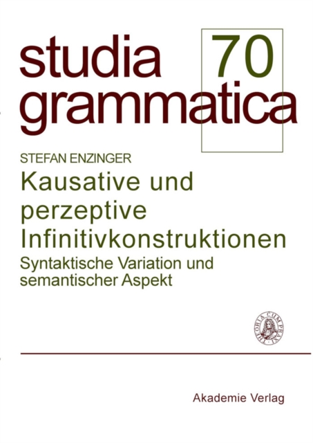 Kausative und perzeptive Infinitivkonstruktionen