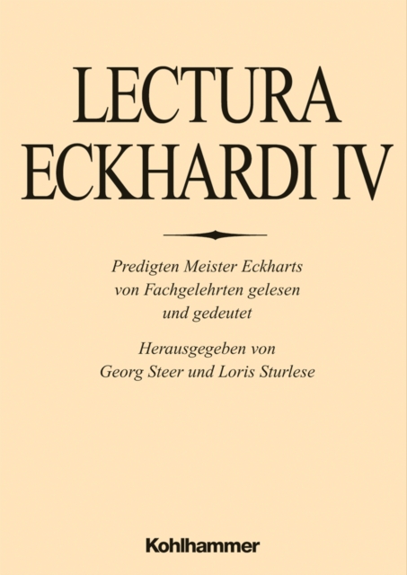 Lectura Eckhardi IV