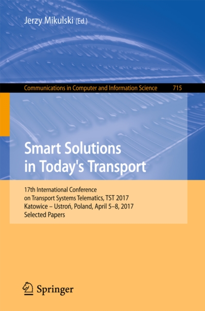 Smart Solutions in Today's Transport