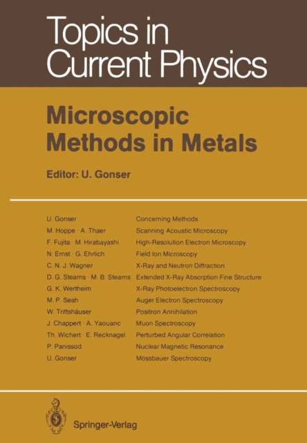 Microscopic Methods in Metals