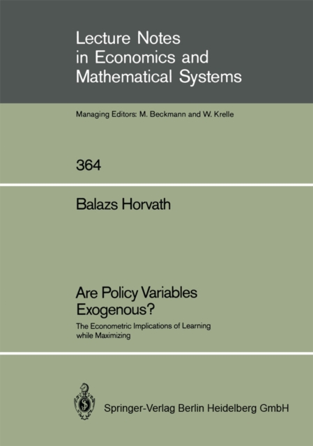 Are Policy Variables Exogenous?