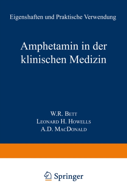 Amphetamin in der Klinischen Medizin