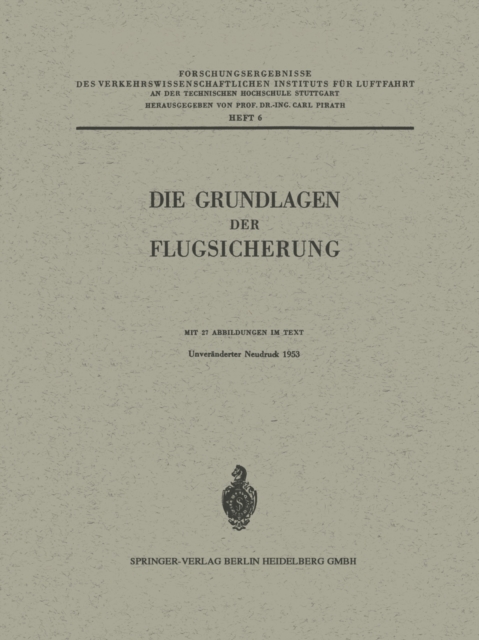 Die Grundlagen der Flugsicherung