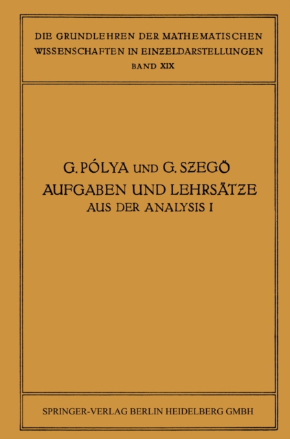 Aufgaben und Lehrsätze aus der Analysis